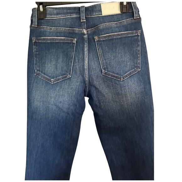 Revolve Pistola Aline High Rise Skinny Stretch Jeans Blue Work Wash Sz 26 $148 - Picture 10 of 13